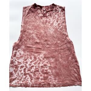 Lululemon All Yours Tank Top in Tie Dye in Ancient Copper Size 8/10